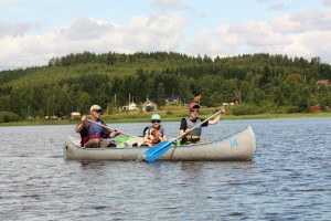 Kanutripp Schweden Sommer                                 